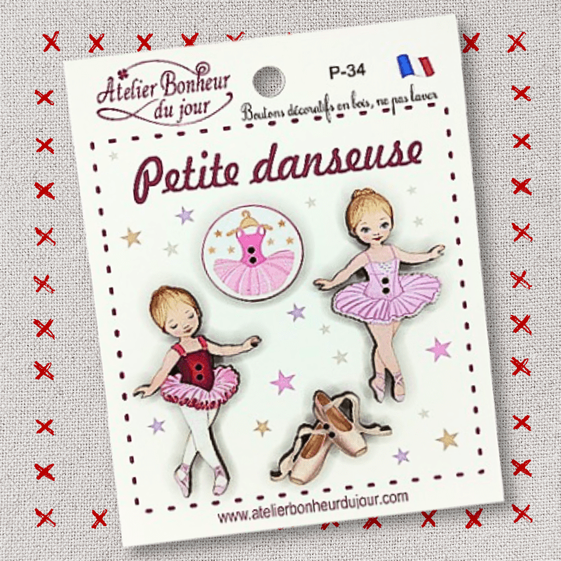 Pochette "PETITE DANSEUSE"  Atelier Bonheur du jour